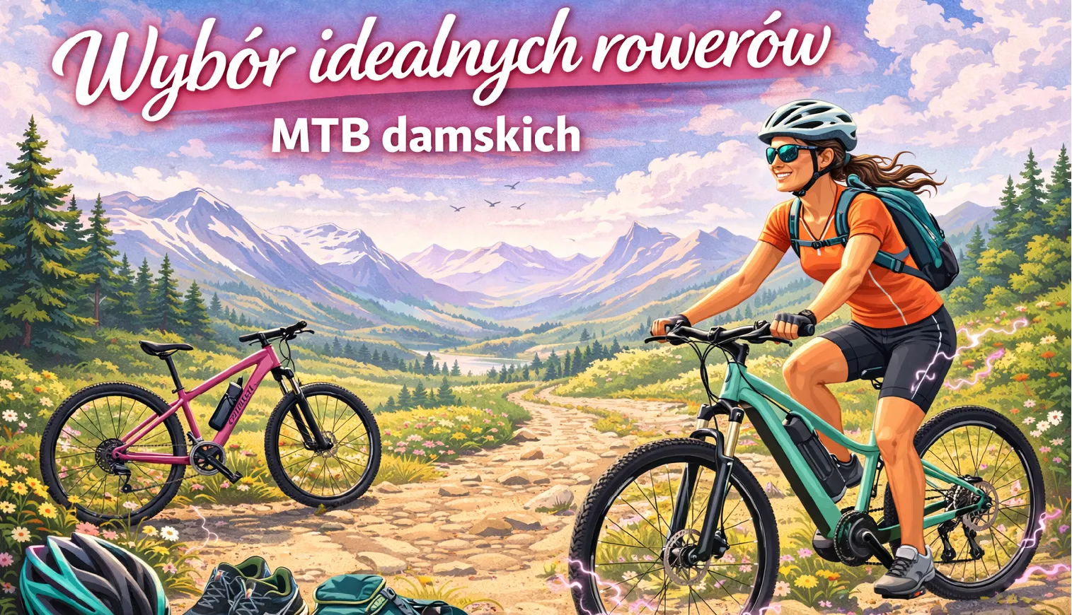 Wybór idealnych rowerów MTB damskich