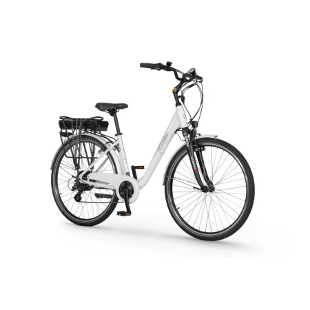 Rower elektryczny ecobike traffic biały 17" 17,5Ah