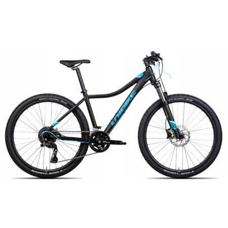 Rower górski UNIBIKE FUSION LADY 27.5/17/CZARNO-TURKUS