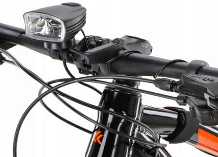 LAMPA PRZÓD PARSEC 550 LUMEN EXT BAT