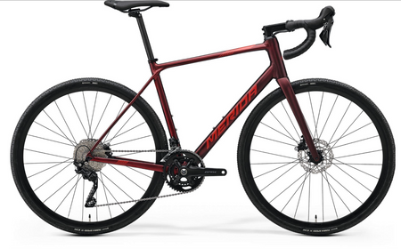 Rower gravel Merida SCULTURA ENDURANCE GR 500 L(53) MATT BURGUNDY RED