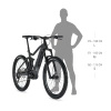 Rower elektryczny KELLYS Theos i50 SH Light Grey S 29"/27.5" 630Wh