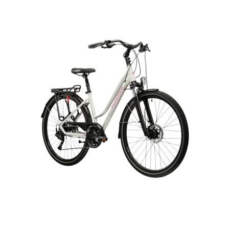Rower trekkingowy Kross Trans 5.0 D 28 M sza_róż p
