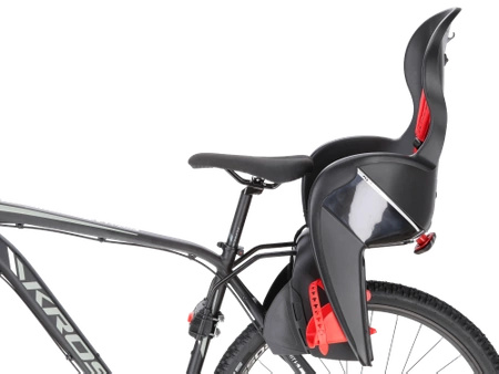 FOTELIK ROWEROWY WALAROO BLACK