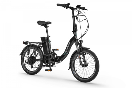 ROWER ELEKTRYCZNY ECOBIKE EVEN BLACK (SKŁADAK)