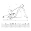 Rower elektryczny KELLYS Theos R50 LTD P Steel Blue M 29"/27.5" 725