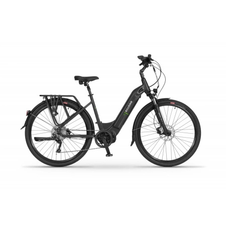 ROWER ELEKTRYCZNY ECOBIKE D2 CITY BLACK 19"