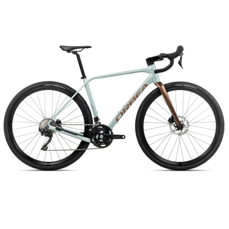 Rower gravel Orbea TERRA H40 XS Blue Stone (Gloss) - Copper (Matt)