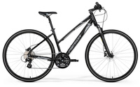 Rower crossowy Merida CROSSWAY 15 M LADY GLOSSY BLACK(MATT SILVER)