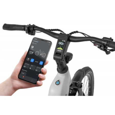 Rower elektryczny ecobike LX300 17 white v3 25Ah