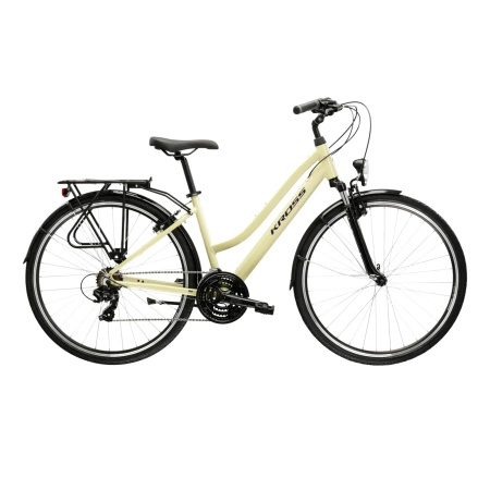 Rower trekkingowy Kross Trans 1.0 D 28 M beż_fio p