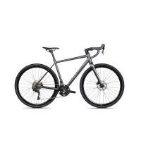Rower gravel Unibike Tier 49 grafitowy