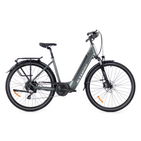 Rower elektryczny Storm E-Diamond 2.0 Lady Deep A19 2HD 28 grafit DP 23