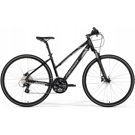Rower crossowy Merida CROSSWAY 15 LADY XS(L)(42L) GLOSSY BLACK(MATT SILVER)
