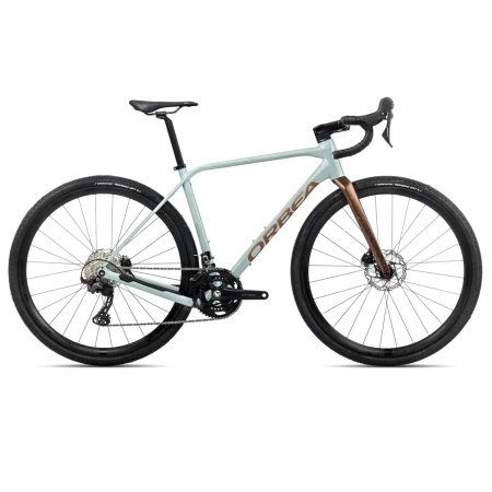 Rower gravel Orbea TERRA H30 M Blue Stone (Gloss) - Copper (Matt)