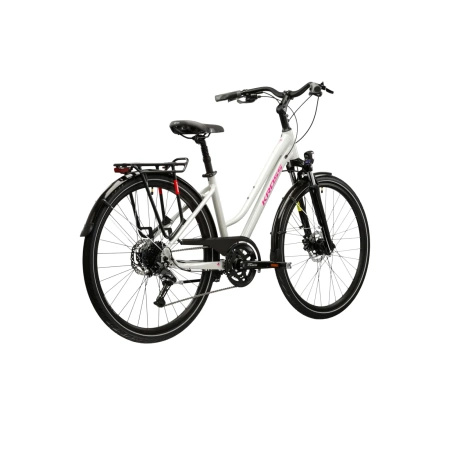 Rower trekkingowy Kross Trans 5.0 D 28 M sza_róż p