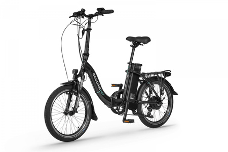 ROWER ELEKTRYCZNY ECOBIKE EVEN BLACK (SKŁADAK)