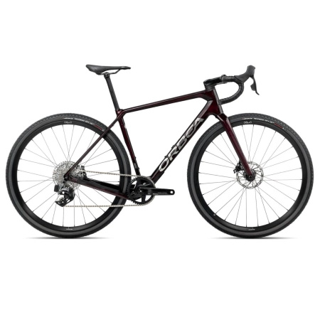 Rower gravel Orbea TERRA M31eTEAM 1X L Wine Red Carbon View (Gloss)