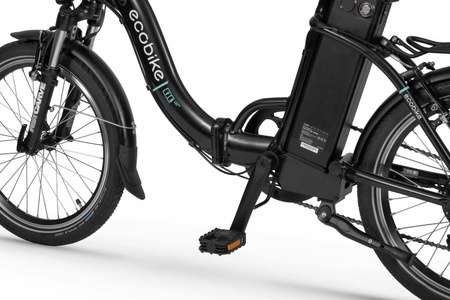 ROWER ELEKTRYCZNY ECOBIKE EVEN BLACK (SKŁADAK)