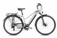 Rower elektryczny GAZELA RM 2 INT szar_sreb 18 M