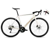 Rower szosowy Orbea ORCA M30 53 Ivory White-Burgundy (Gloss)-Vulcano