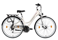 Rower trekkingowy MERIDA FREEWAY 9300 DISC LADY, 48CM, WHITE/PINK