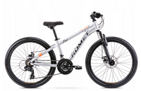 Rower górski Romet Rambler Dirt 24 rama 12 cali szary