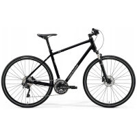 Rower crossowy Merida CROSSWAY 500 S(47) GLOSSY BLACK(MATT SILVER)