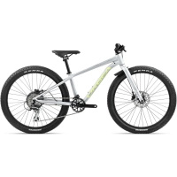 Rower dziecięcy Orbea MX 24 TEAM DISC Silver - Lime