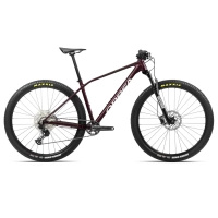 Rower górski Orbea MTB ALMA H20 L Burgundy Red-Ivory White