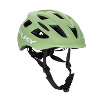 Kask rowerowy dziecięcy Puky Retro green S