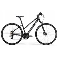 Rower crossowy Merida CROSSWAY 15 LADY S(L)(46L) GLOSSY BLACK(MATT SILVER)