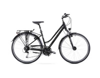 Rower trekkingowy ROMET GAZELA 7 CZARNO-SZARY L