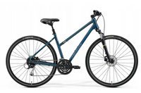 Rower crossowy CROSSWAY 100 LADY M(L)(51L) TEAL-BLUE(SILVER-BLUE/