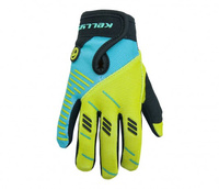 Rękawice KELLYS Gouki, blue-lime, small